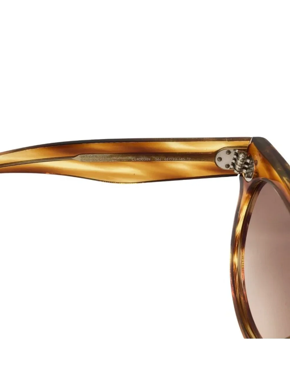 Celine Self Frame Cat Eye Sunglasses Eyewear 48 Tortoiseshell